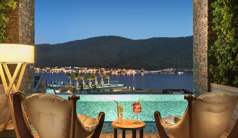 LUJO BODRUM LAGUNA DELUXE ROOM SEA VIEW